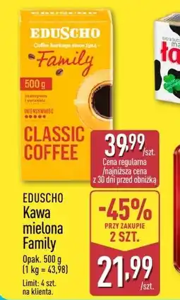 ALDI Kawa mielona Eduscho oferta