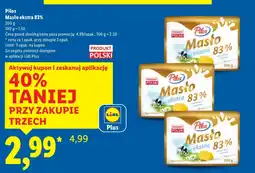 Lidl Masło Pilos oferta