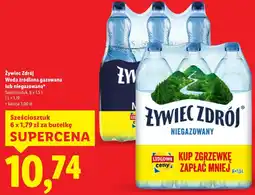 Lidl Woda niegazowana Żywiec zdrój oferta