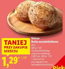 Lidl Bułka Deluxe oferta
