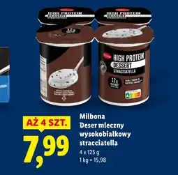 Lidl Deser mleczny Milbona oferta