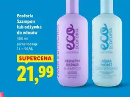 Lidl Odżywka do włosów Ecoforia oferta