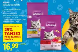 Lidl Karma dla kota Whiskas oferta