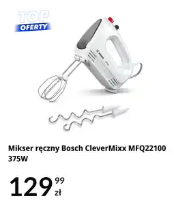 RTV EURO AGD Mikser ręczny Bosch CleverMixx MFQ22100 375W oferta
