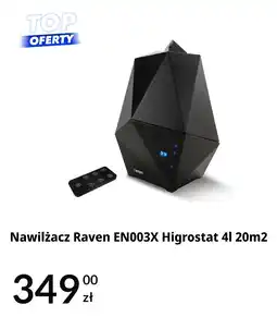 RTV EURO AGD Nawilżacz Raven EN003X Higrostat 4l 20m2 oferta