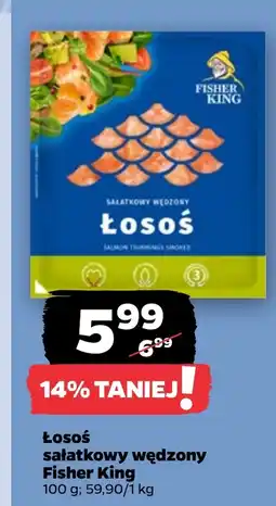 Netto Łosoś wędzony Fisher King oferta