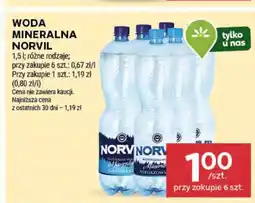 Stokrotka Woda mineralna Norvil oferta