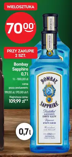 Żabka Gin Bombay Sapphire oferta