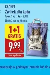 ALDI CACHET Żwirek dla kota oferta