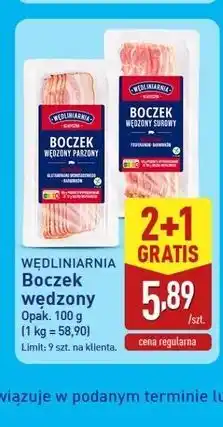 ALDI WĘDLINIARNIA Boczek wędzony oferta