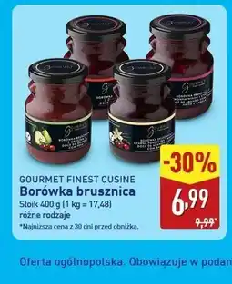 ALDI Gourmet Finest Cusine Borówka brusznica oferta