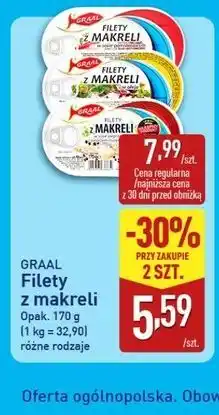 ALDI GRAAL Filety z makreli oferta
