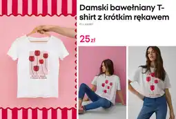 Pepco Damski bawełniany T-shirt z krótkim rękawem oferta