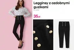 Pepco Legginsy z ozdobnymi guzikami oferta