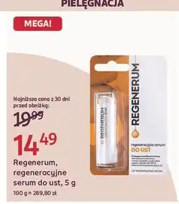 Rossmann Serum do ust Regenerum oferta