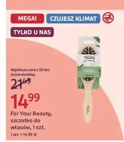 Rossmann Szczotka do włosów For Your Beauty oferta