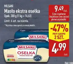 ALDI Masło ekstra osełka oferta