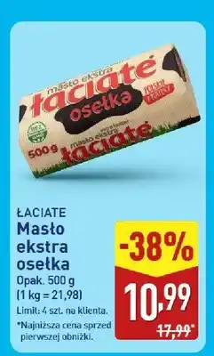 ALDI Masło ekstra osełka oferta