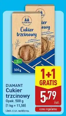 ALDI Cukier trzcinowy 500 g 1+1 GRATIS oferta
