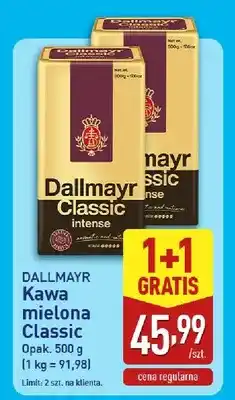 ALDI Kawa mielona Classic 500 g 1+1 GRATIS oferta