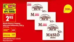 Biedronka Masło Ekstra z Polskiej Mleczarni Mlekovita oferta