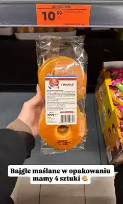 Biedronka Bajgle maślane oferta