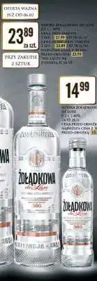 WÓDKA ŻOŁĄDKOWA DE LUXE 0,5 l 40%