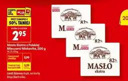 Biedronka Masło Ekstra z Polskiej Mleczarni Mlekovita, 200 g oferta