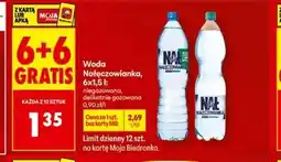 Biedronka Woda Nałęczowianka, 6x1,5 l oferta