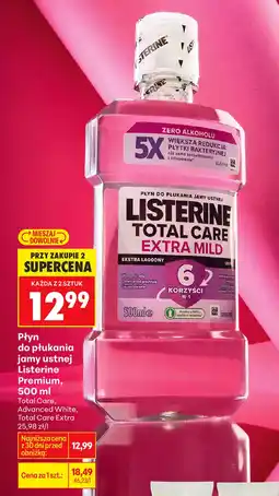 Biedronka Płyn do płukania jamy ustnej Listerine oferta