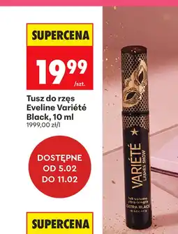 Biedronka Tusz do rzęs Eveline Cosmetics oferta