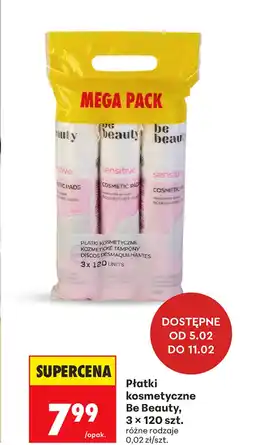 Biedronka Płatki kosmetyczne Be Beauty oferta