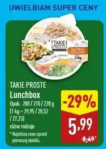 ALDI Lunchbox z kurczakiem Takie Proste oferta