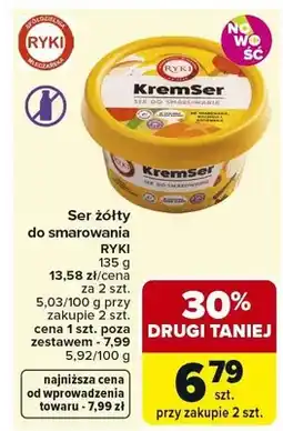 Carrefour Serek puszysty 150 g, różne rodzaje oferta