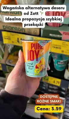 Kaufland Deser wegański Pure Joy Peach & Passion Fruit oferta