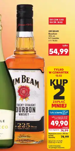 Kaufland Burbon Jim Beam oferta