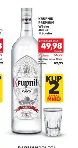 Kaufland Wódka Krupnik oferta