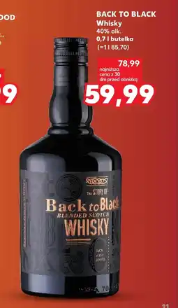Kaufland Whisky Back to Black oferta