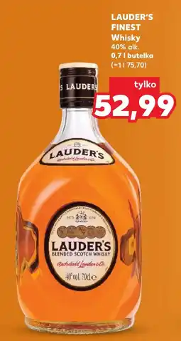 Kaufland Whisky Lauder's Finest oferta