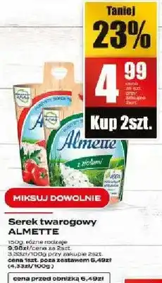 Supeco Serek twarogowy ALMETTE oferta