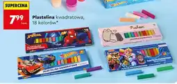 Biedronka Plastelina kwadratowa, 18 kolorów oferta