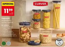 Biedronka CURVER Pojemniki na produkty suche i sypkie oferta