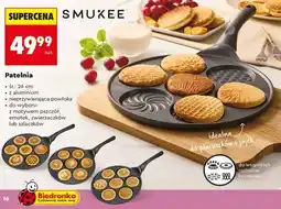 Biedronka Patelnia SMUKEE (motywy pszczół, emotek, zwierzątek lub szlaczków) oferta