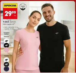 Biedronka T-shirt damski lub męski 4F oferta