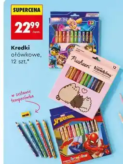Biedronka Kredki ołówkowe, 12 szt oferta
