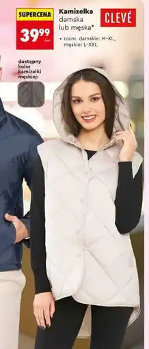 Biedronka Kamizelka damska lub męska CLÉVÉ oferta