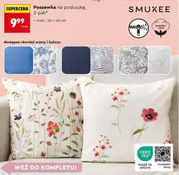 Biedronka Poszewka na poduszkę, 2-pak oferta