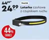 Biedronka Latarka czołowa z czujnikiem ruchu oferta
