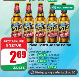 Dino Piwo Tatra Jasne Pełne oferta