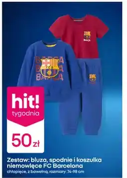 Pepco Spodnie niemowlęce FC Barcelona oferta